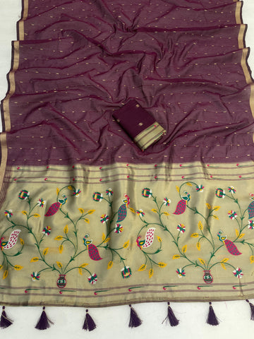 🌸MOST TREDING  NEW CATALOG LAUNCH – PAITHANI PEACOCK 🌸